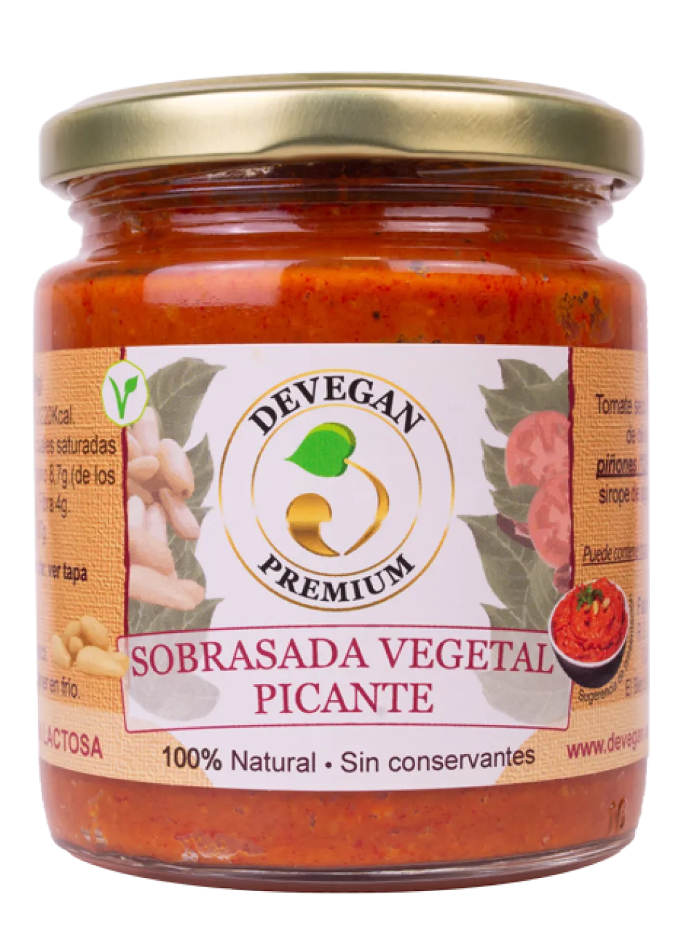 New Devegan Sobrasada Vegetal Picante