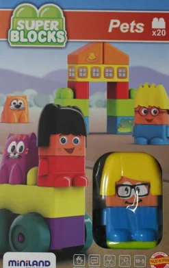 Discount Miniland Super Blocks Pets