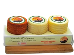 Quesería Artesanal El Palancar Surtido queso semicurado de cabra El Palancar