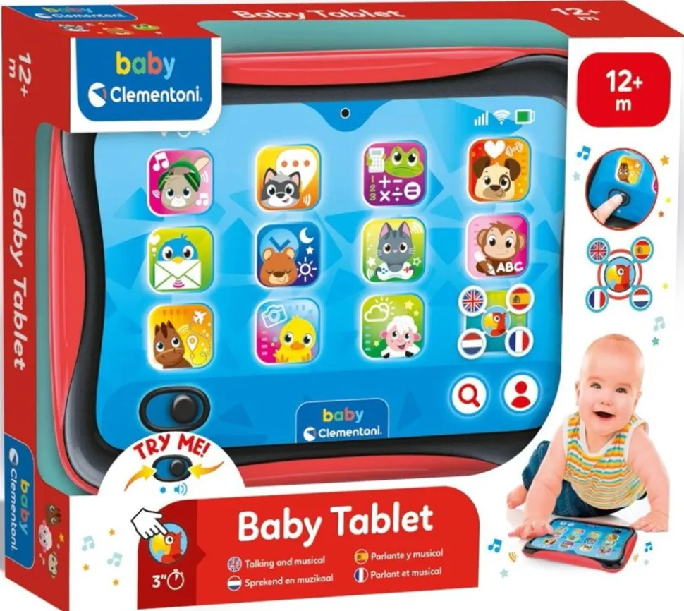 Tablet Infantil Baby luz y sonidos - Clementoni
