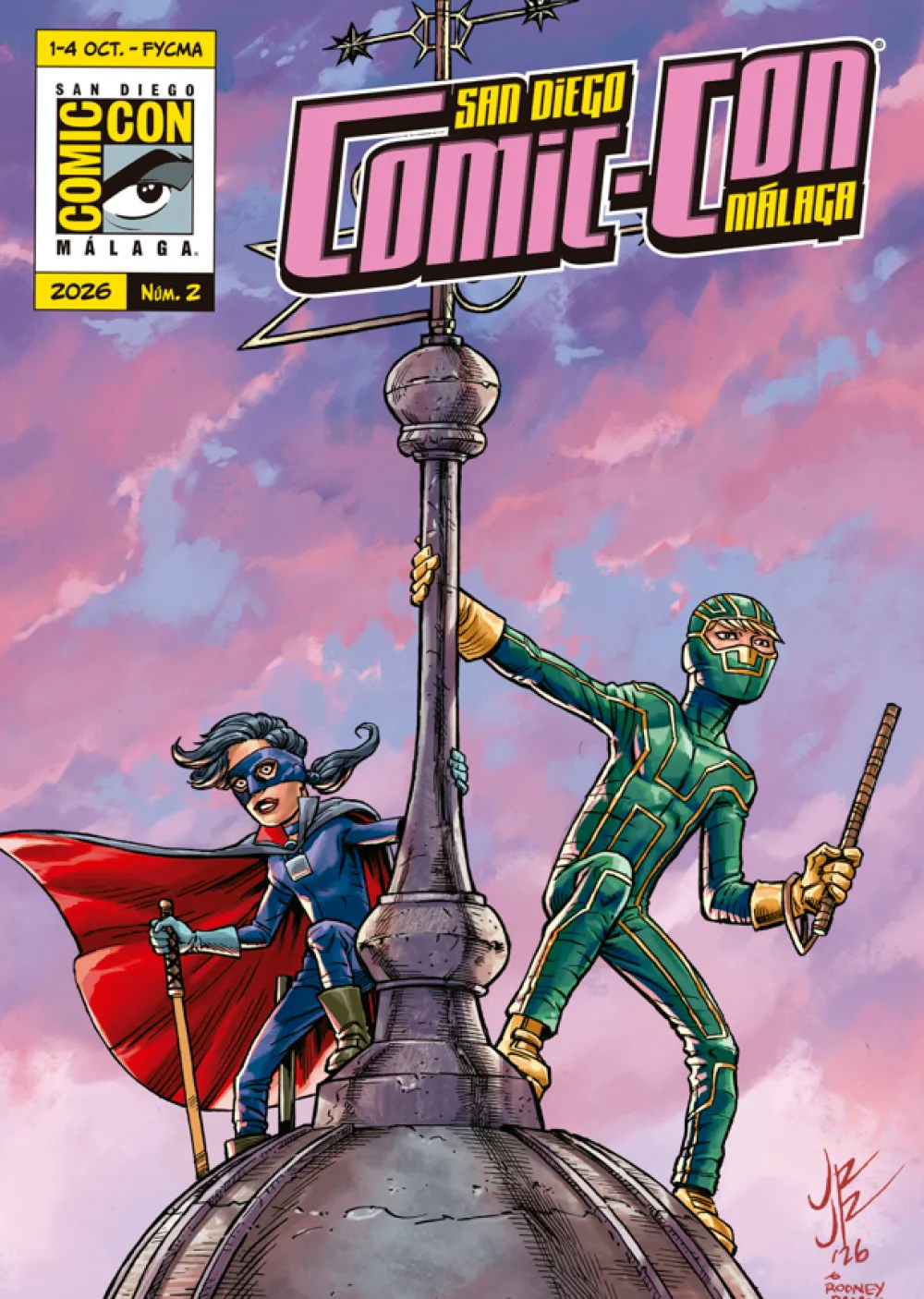 New Tarjeta Postal Comic-Con Málaga 2026 | Romita