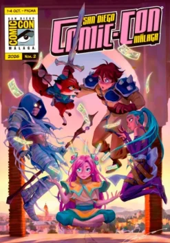 Tarjeta Postal Comic-Con Málaga 2026 | Chen