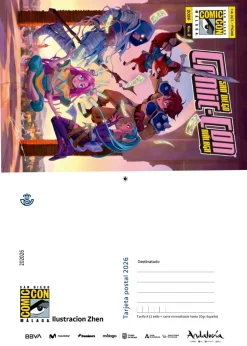 Tarjeta Postal Comic-Con Málaga 2026 | Chen