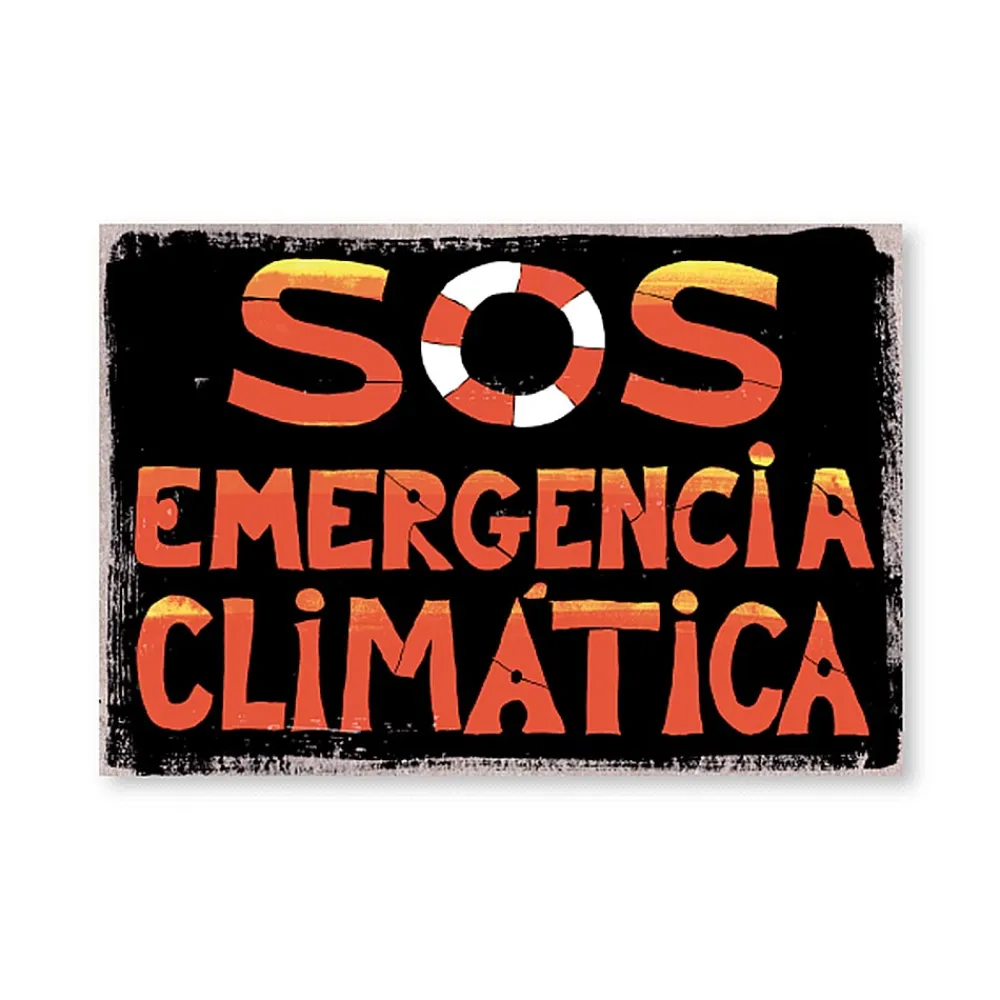 Outlet Tarjeta postal S.O.S. - Protest Stamps