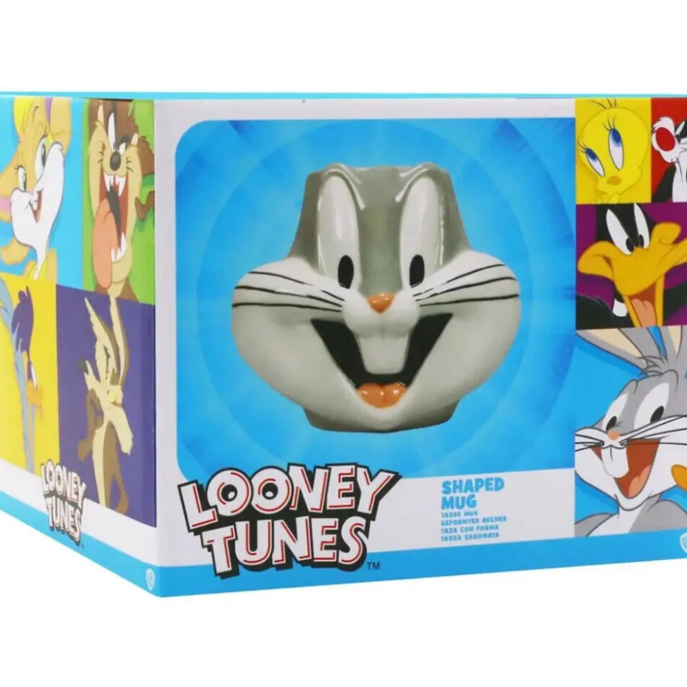 Best El Reino Friki Taza 3D Mug Ceramica Looney Tunes Bugs Bunny 350ml