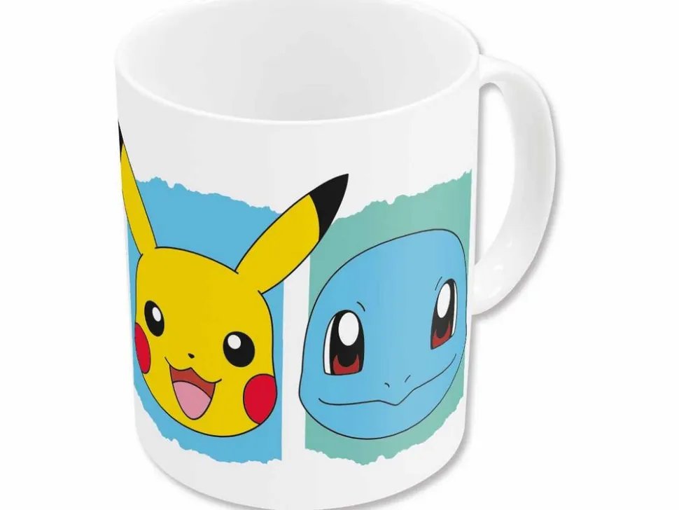 Taza Mug Cerámica Clásicos Caras Face Pokemon 325 ml