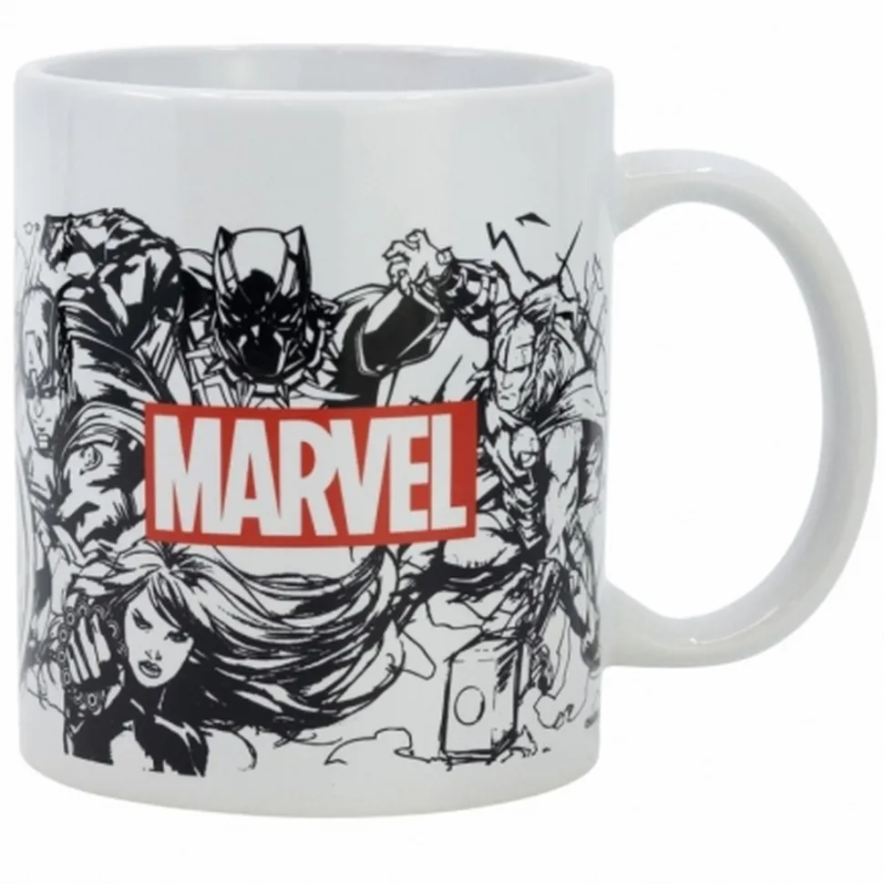 Taza Mug Cerámica Clásicos Vengadores Avengers 325ml