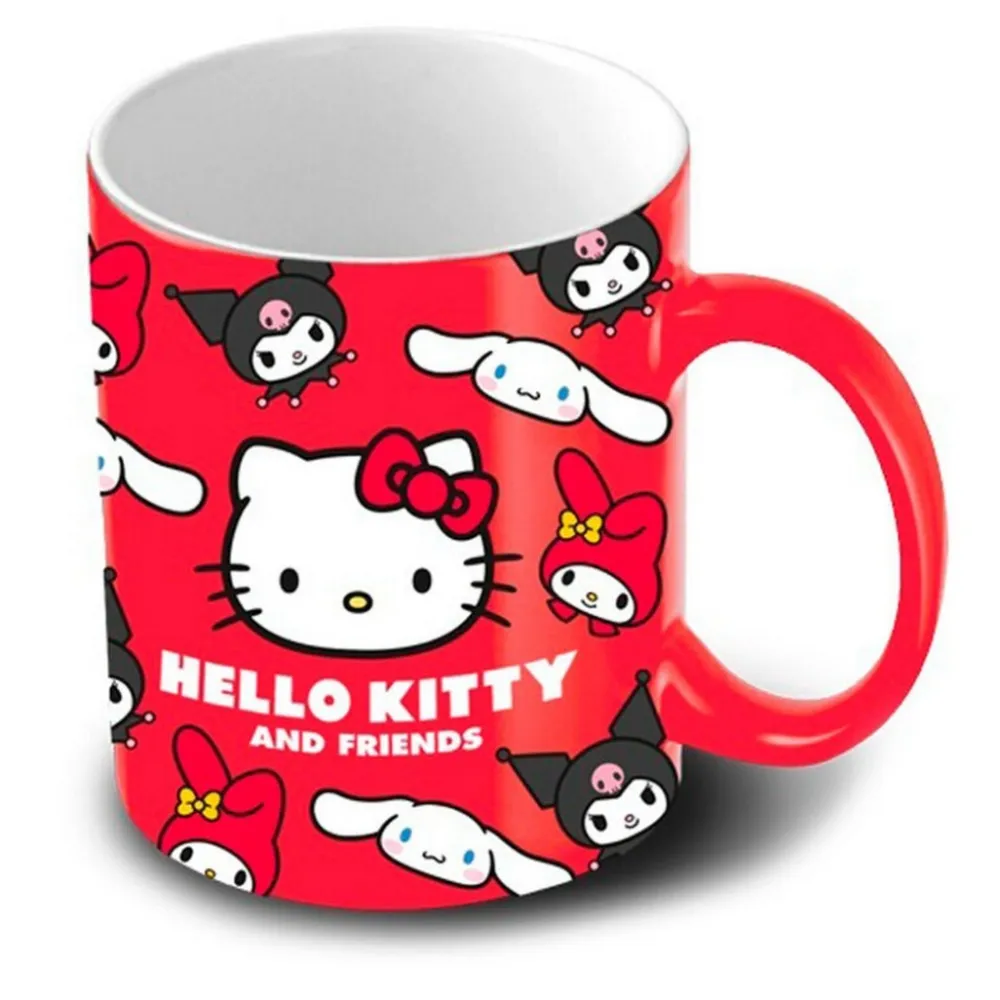 Outlet Karactermania Taza Mug Cerámica Hello Kitty y Amigos 350ml