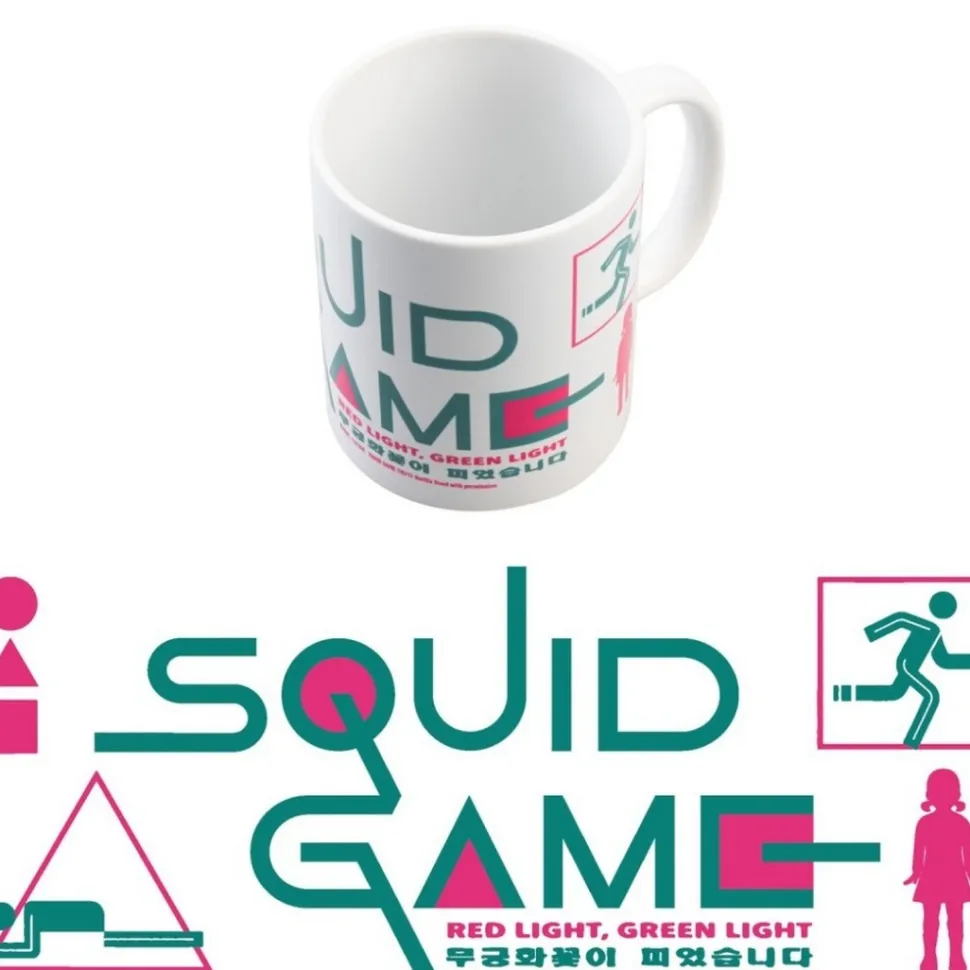 Taza Mug Cerámica Logo Juego del Calamar 350ml