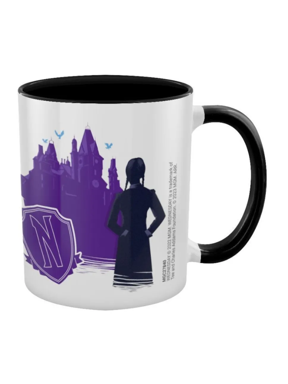 Taza Mug Cerámica Pyramid Miercoles Wednesday Escapar de Este Pulgatorio de Adolescentes 315ml