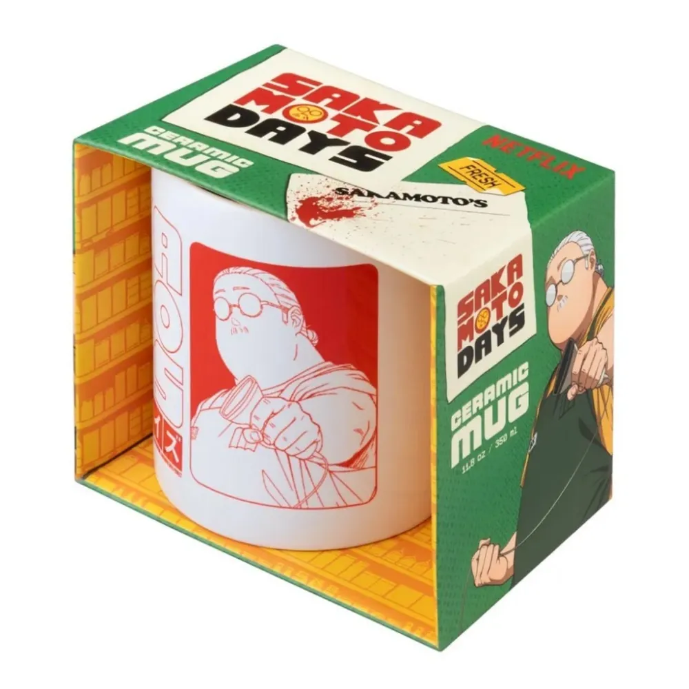 Outlet Grupo Erik Taza Mug Cerámica Sakamoto Days 350ml