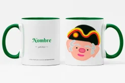 Online Pamplonicas® Taza personalizada de los gigantes y cabezudos de Pamplona: Patata