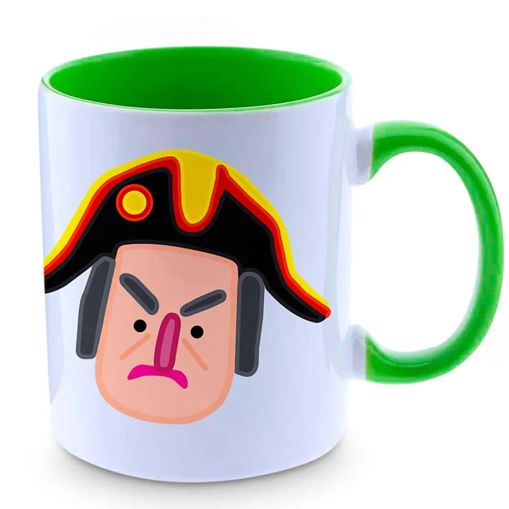 Outlet Pamplonicas® Taza personalizada de los gigantes y cabezudos de Pamplona: Caravinagre