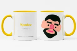 Taza personalizada de los gigantes y cabezudos de Pamplona: Alcalde