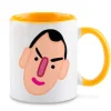 Taza personalizada de los gigantes y cabezudos de Pamplona: Japonés