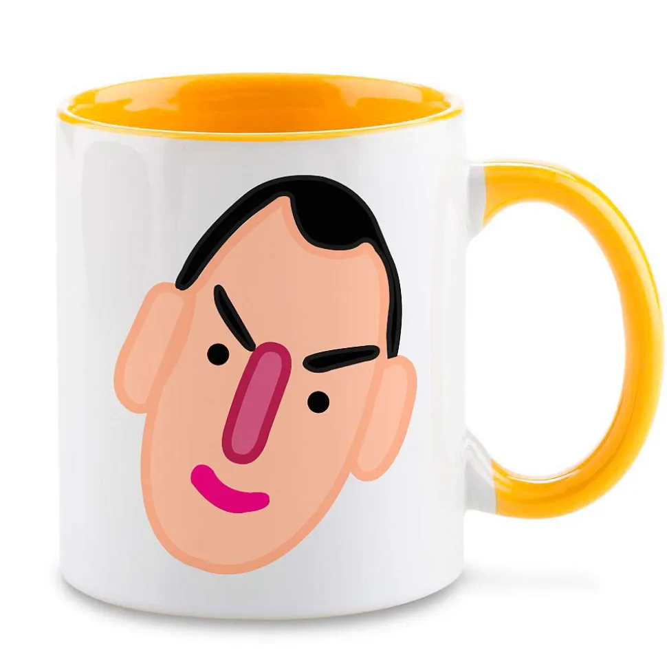 Taza personalizada de los gigantes y cabezudos de Pamplona: Japonés