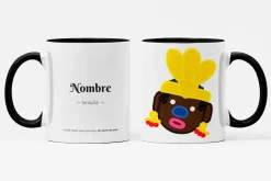 Taza personalizada de los gigantes y cabezudos de Pamplona: Braulia