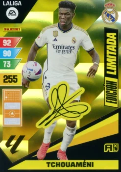 TCHOUAMENI - Adrenalyn XL 2023 2024 - Edición Limitada - FIRMA SERIGRAFIADA - Real Madrid