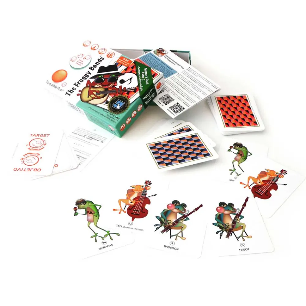Discount TangibleFun The Froggy Bands - Juego de Cartas Educativo con App Interactiva