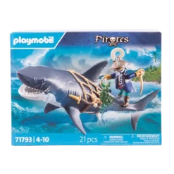 Sale Playmobil Tiburón Gigante con Pirata
