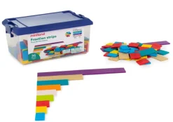 Tiras de fracciones (204 piezas)