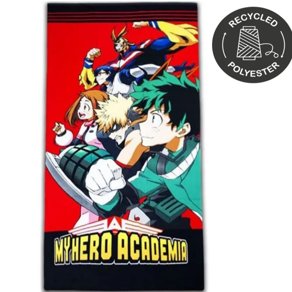 Discount El Reino Friki Toalla Playa o Piscina Microfibra My Hero Academia 008 140x70cm