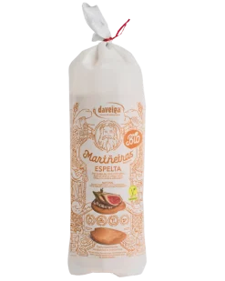 Daveiga, Mariñeiras Tostas de pan de harina de Espelta Bio - Pack 10 x 180g
