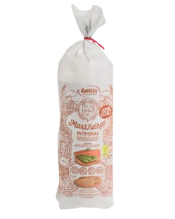 Hot Daveiga, Mariñeiras Tostas de pan Integrales Bio - Pack 10 x 180g