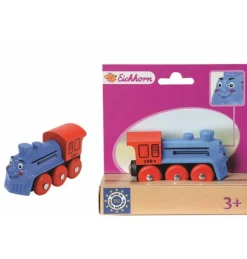 Tren Locomotora cara azul