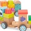 Best Color Baby Tren Zoo de madera
