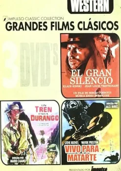 Triple Packs Western 1 :El Gran Silencio+Un Tren Para Durango+Vivo Para Matarte [DVD] [dvd] [2011]