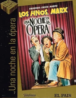 UNA NOCHE EN LA OPERA DVD + LIBRO [dvd]