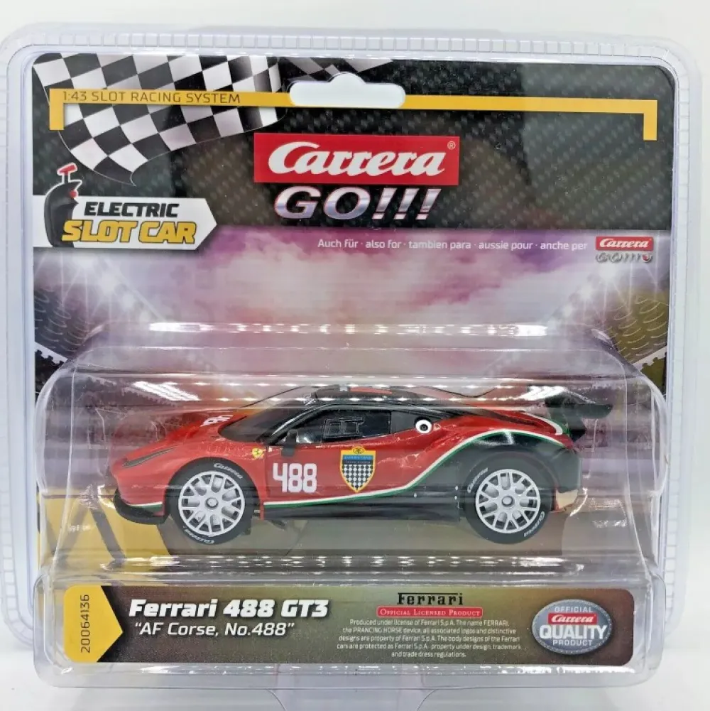 New Carrera Vehículo Ferrari 488 GT3 AF Corse del Circuito Slot de GOO!!!