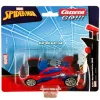 Vehículo Spider-Man Speed Shifter Rojo del Circuito Slot de Carrera GOO!!!