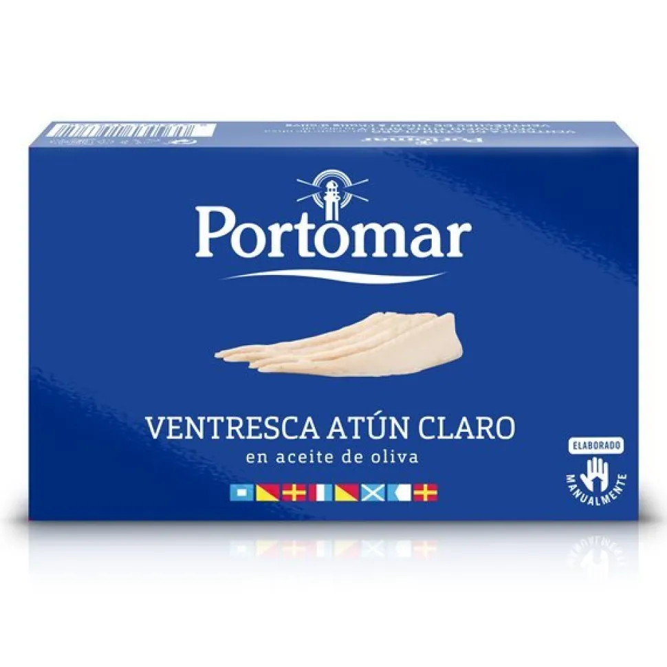 VENTRESCA ATUN CLARO ACEITE OLIVA RR-120 PORTOMAR