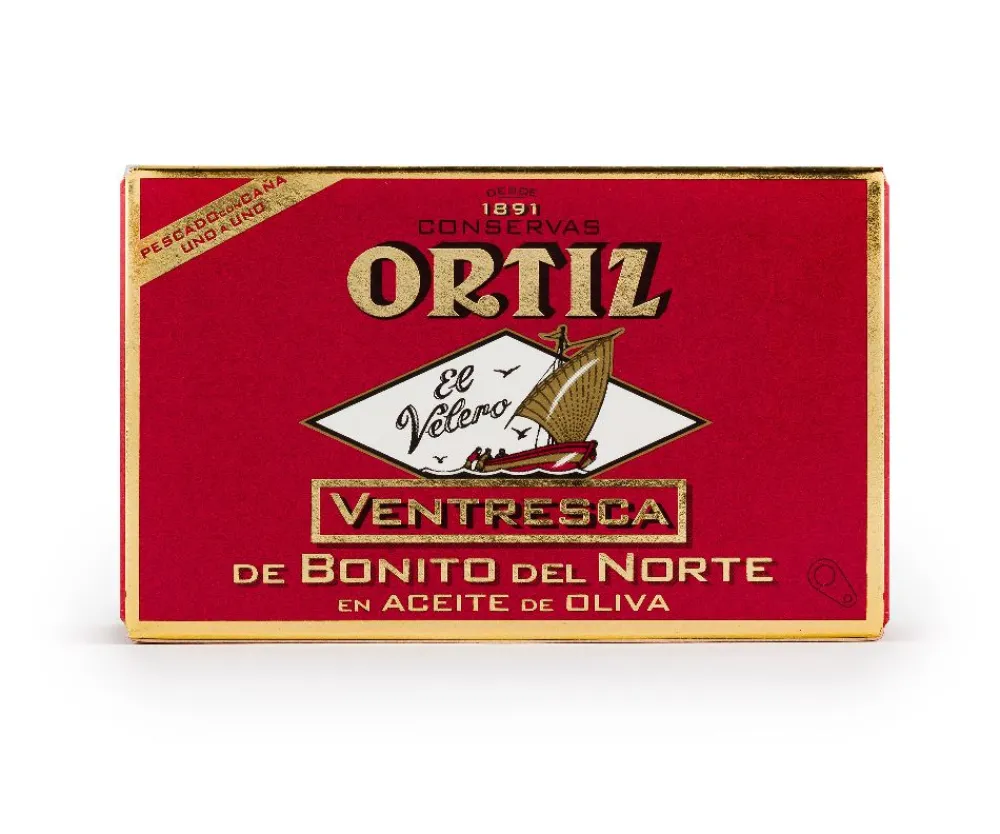 Sale Ortiz Ventresca de Bonito del Norte en Aceite de Oliva 112g