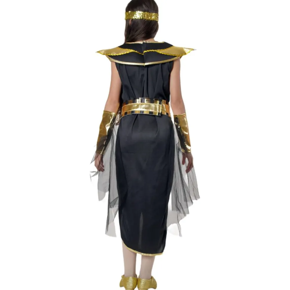 Discount Kebedo Moda Vestido de Princesa Egipcia para Niñas - Disfraz con Velos y Diadema