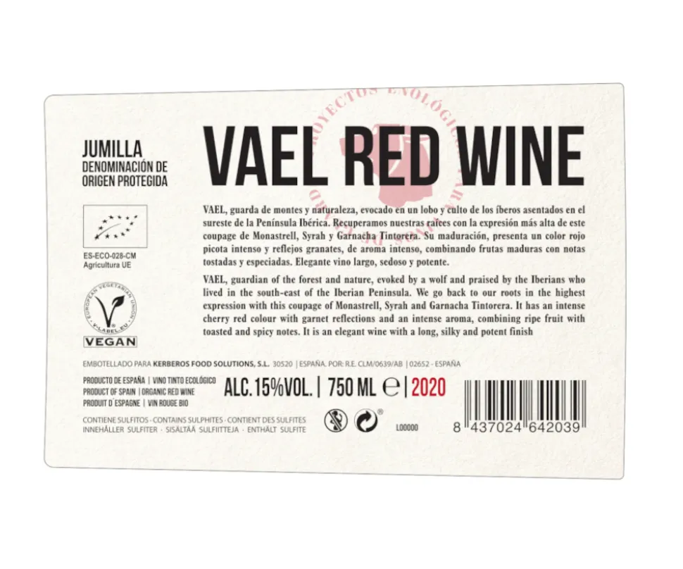 Vino Tinto VAEL