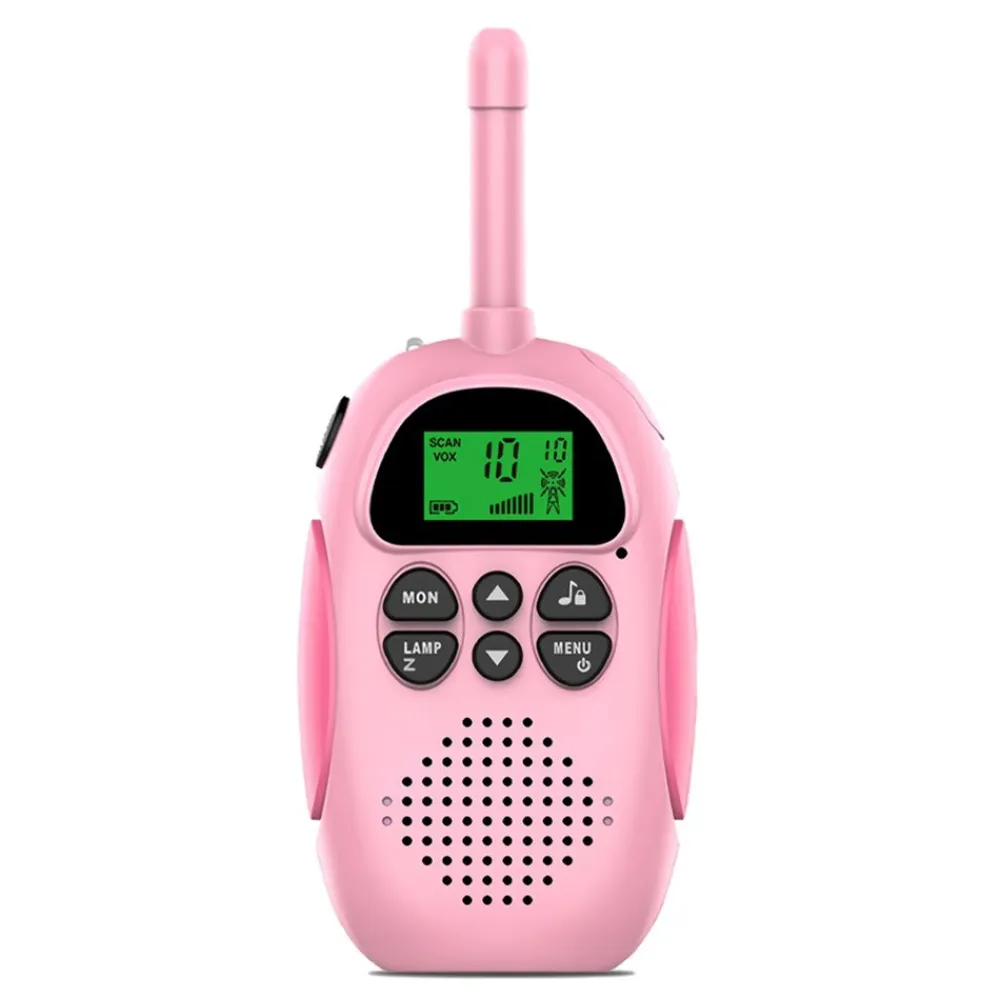 Klack Walkie Talkie Inalámbrico ® para niños y niñas, Recargable, Alcance hasta 3Km