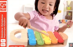 Discount Hape Xilófono arcoíris madera