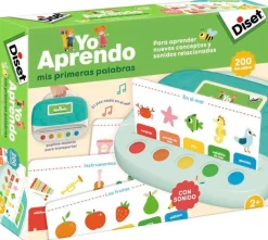 Hot Diset Yo aprendo mis primeras palabras. Para aprender nuevos conceptos con imágenes y sonidos